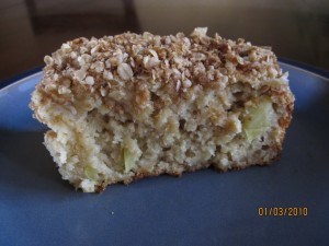 Apple and Cheddar Snacking Cake