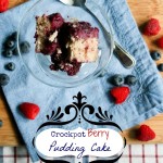 Crockpot Berry Pudding Cake