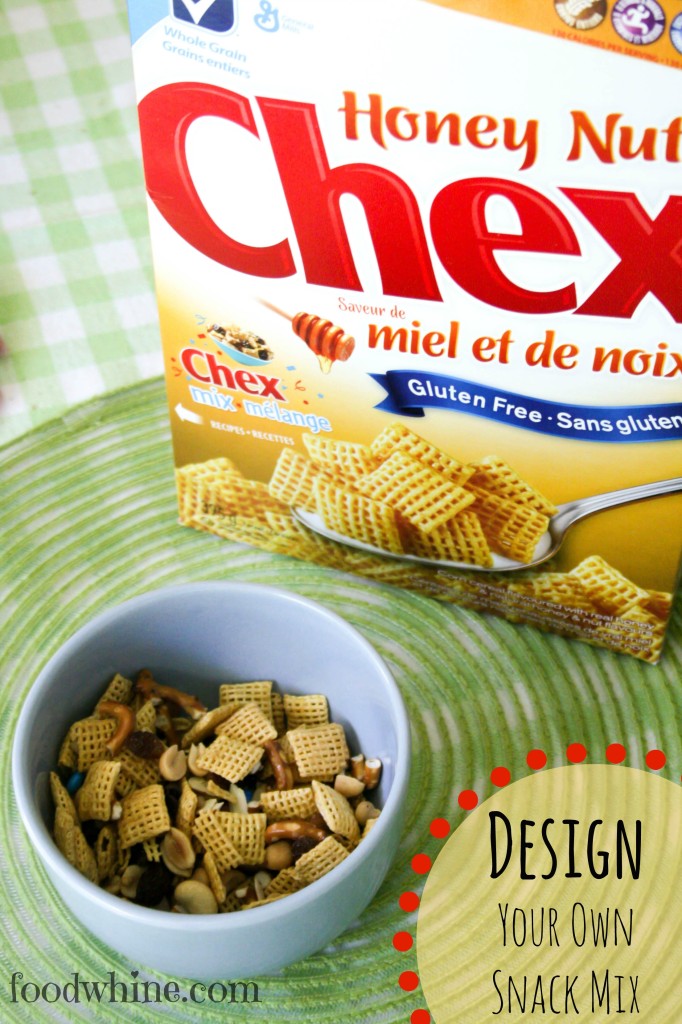 A fun and easy summer activity - design your own snack mix