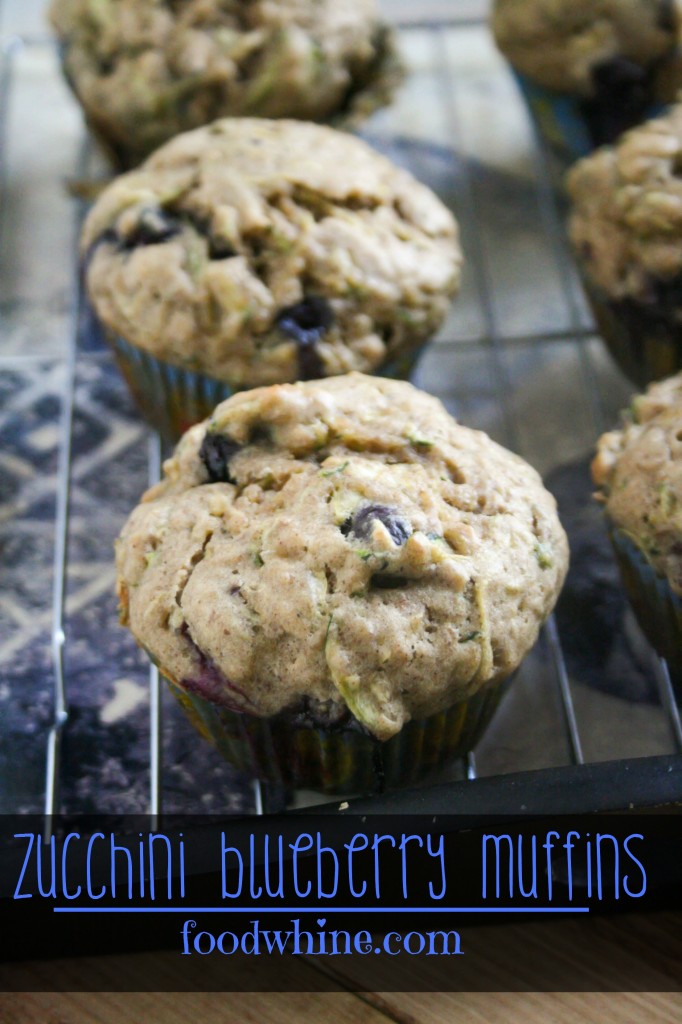 Zucchini Blueberry Muffins. Must try these!