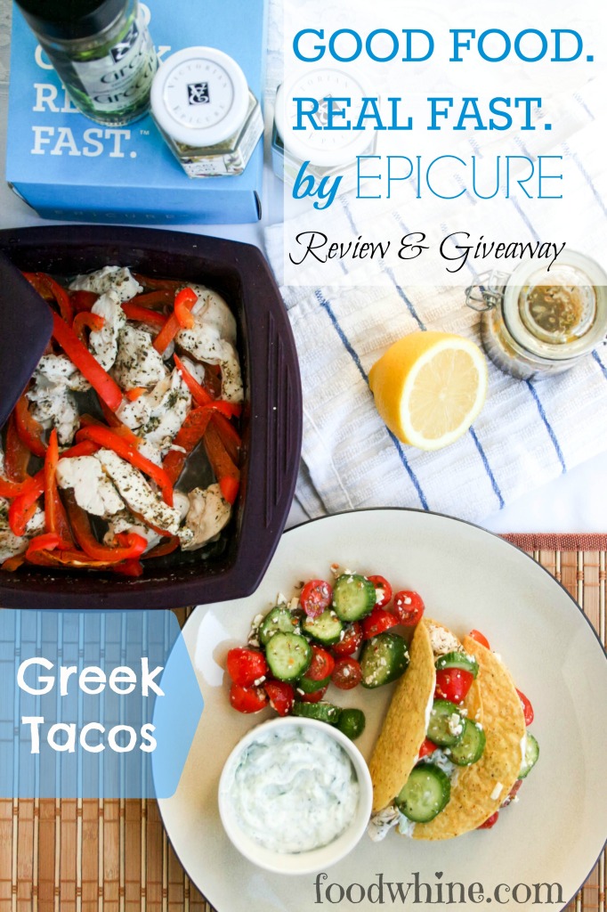 Epicure Good Food Real Fast: Greek Tacos