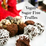 Vegan Sugar-Free Truffles {NuNaturals Giveaway}