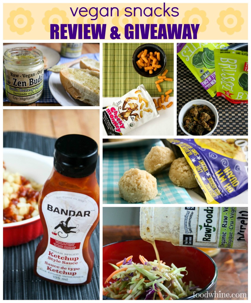Vegan Snacks Review & Giveaway