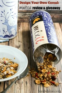 Design Your Own Cereal: mixit.ca Review & Giveaway