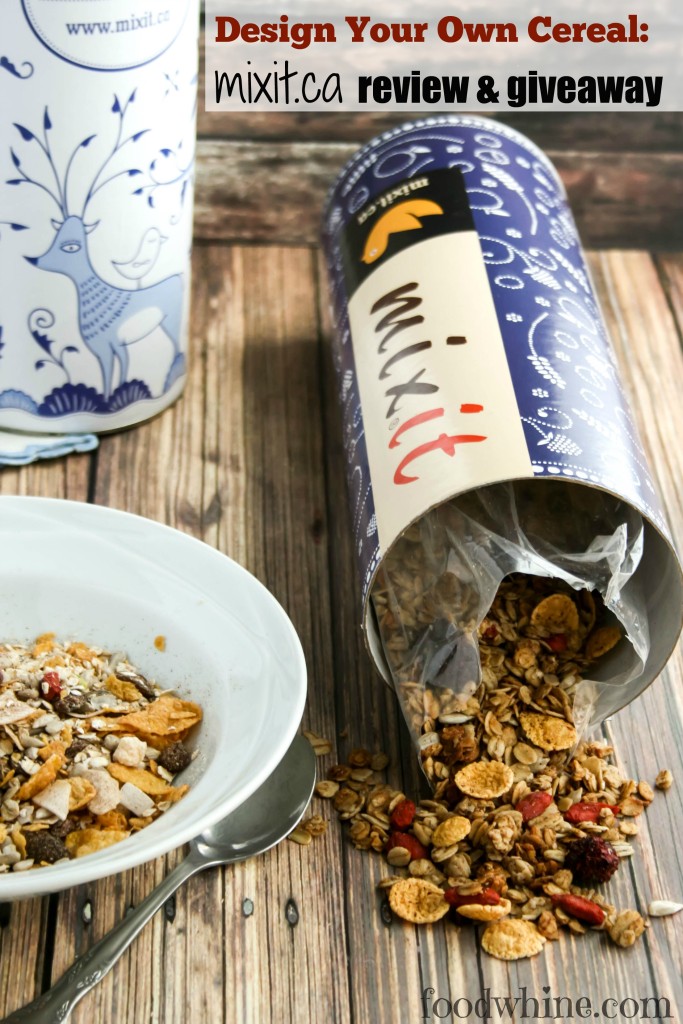 Create Your Own Cereal with mixit.ca: Review & Giveaway