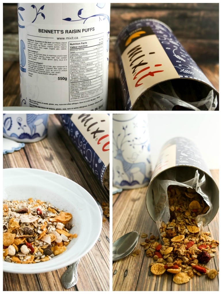 Mixit.ca customize your cereal
